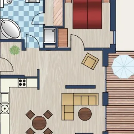 50 1 M Ankerplatz Apartment Schillig